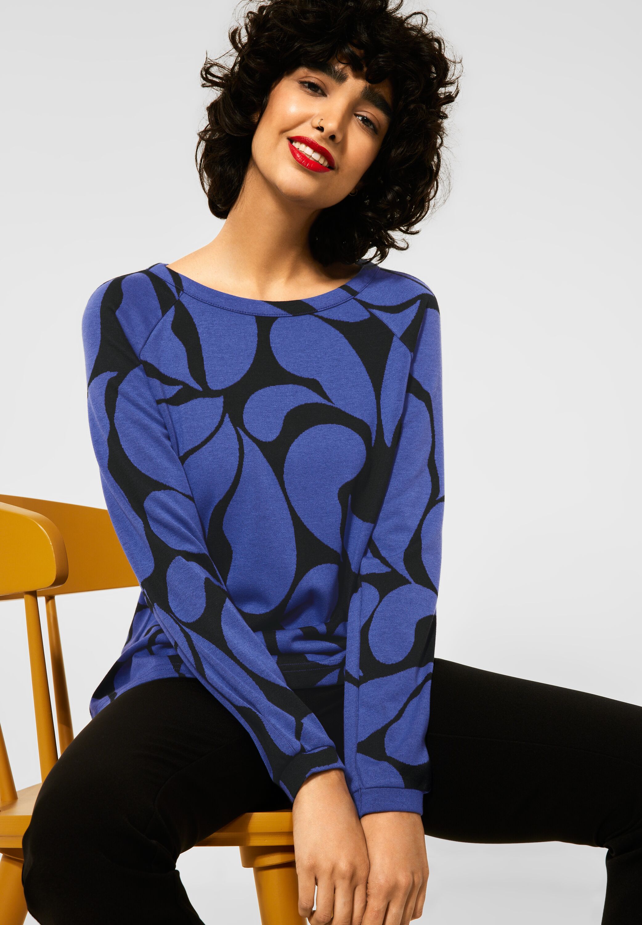 Langarmshirt mit Print