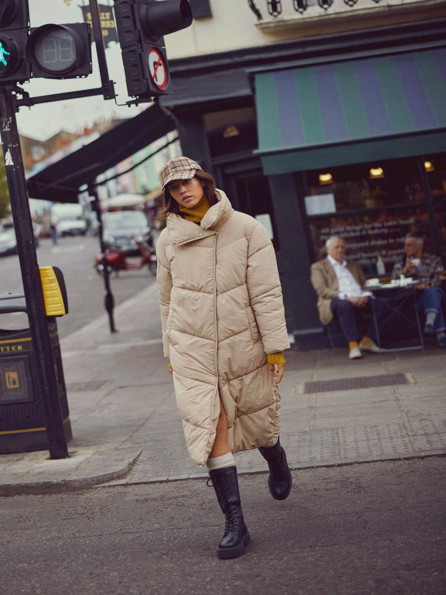 VILOUISA L/S NEW PADDED LONG COAT/PB