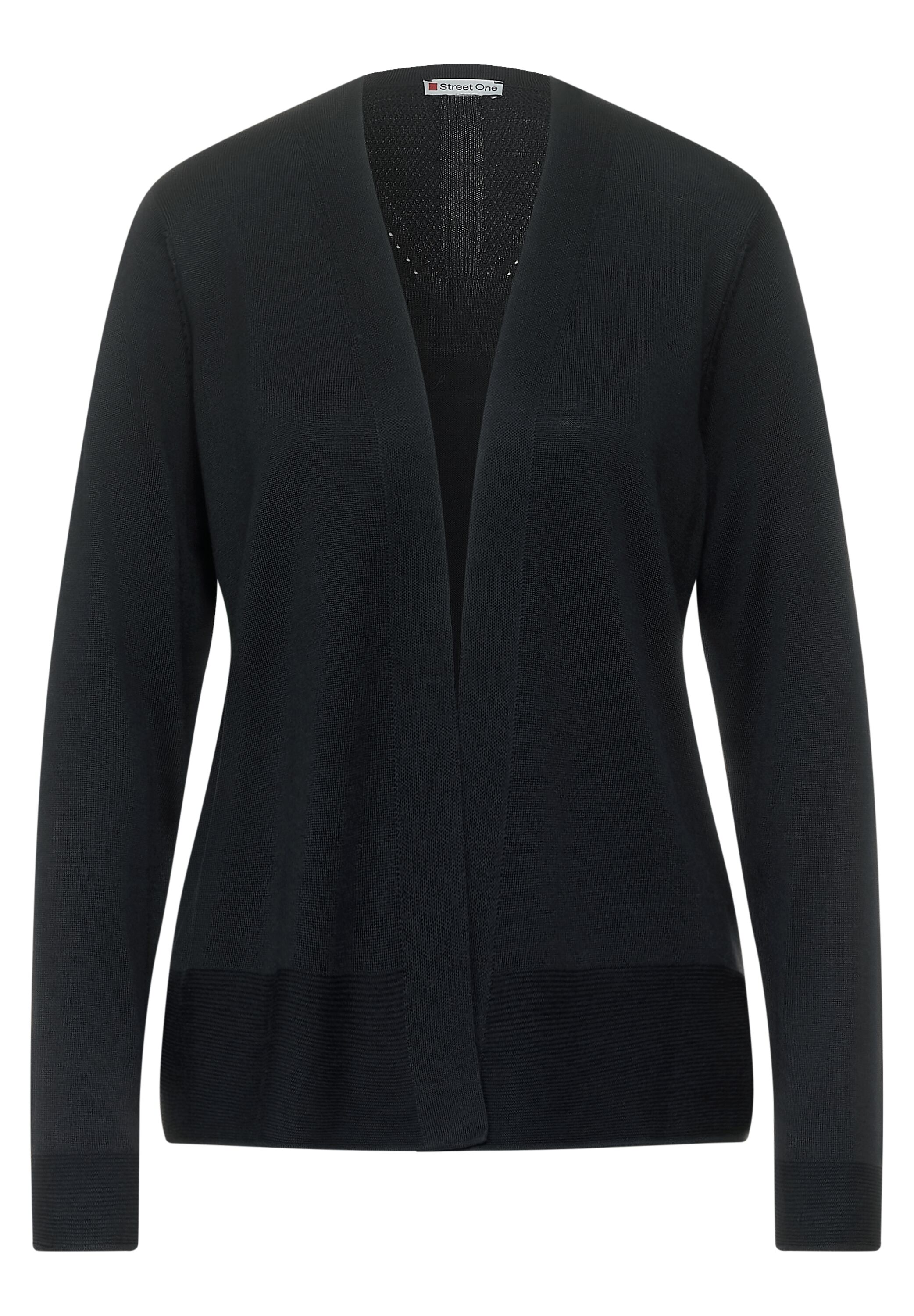 Strickjacke mit Lochmuster