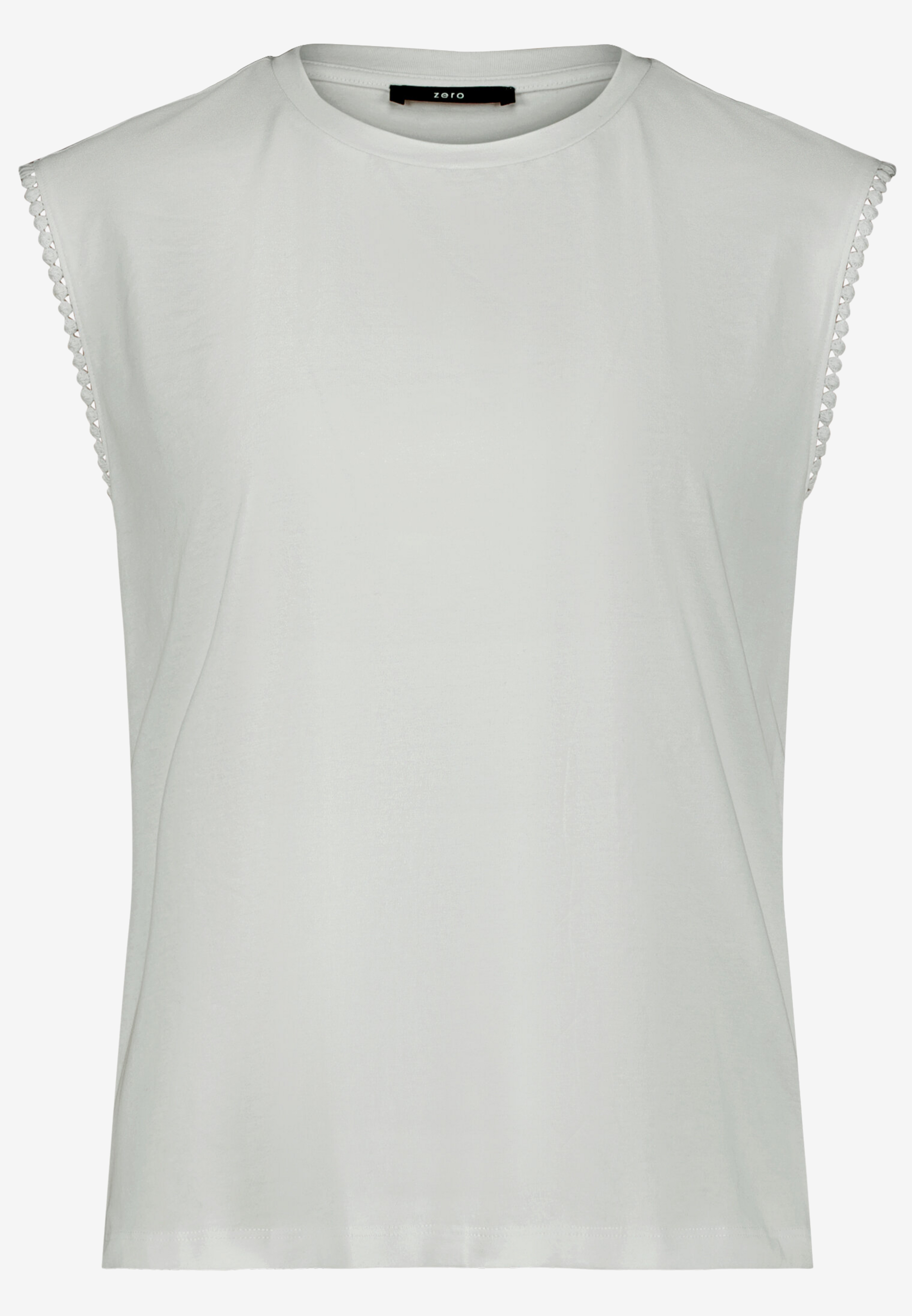 Jersey-Top  mit Rundhalsausschnitt