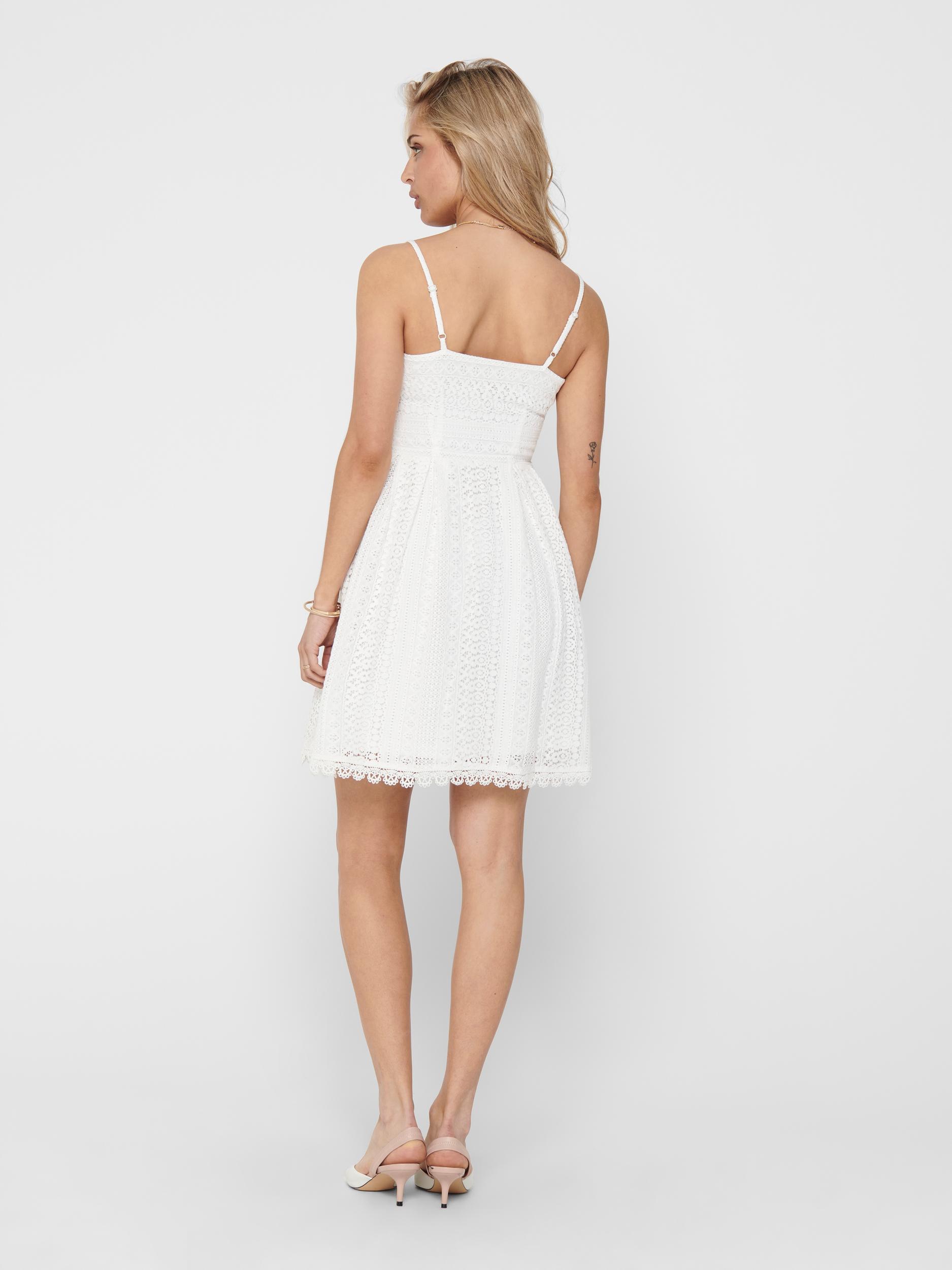 ONLHELENA LACE S/L SHORT DRESS NOOS WVN