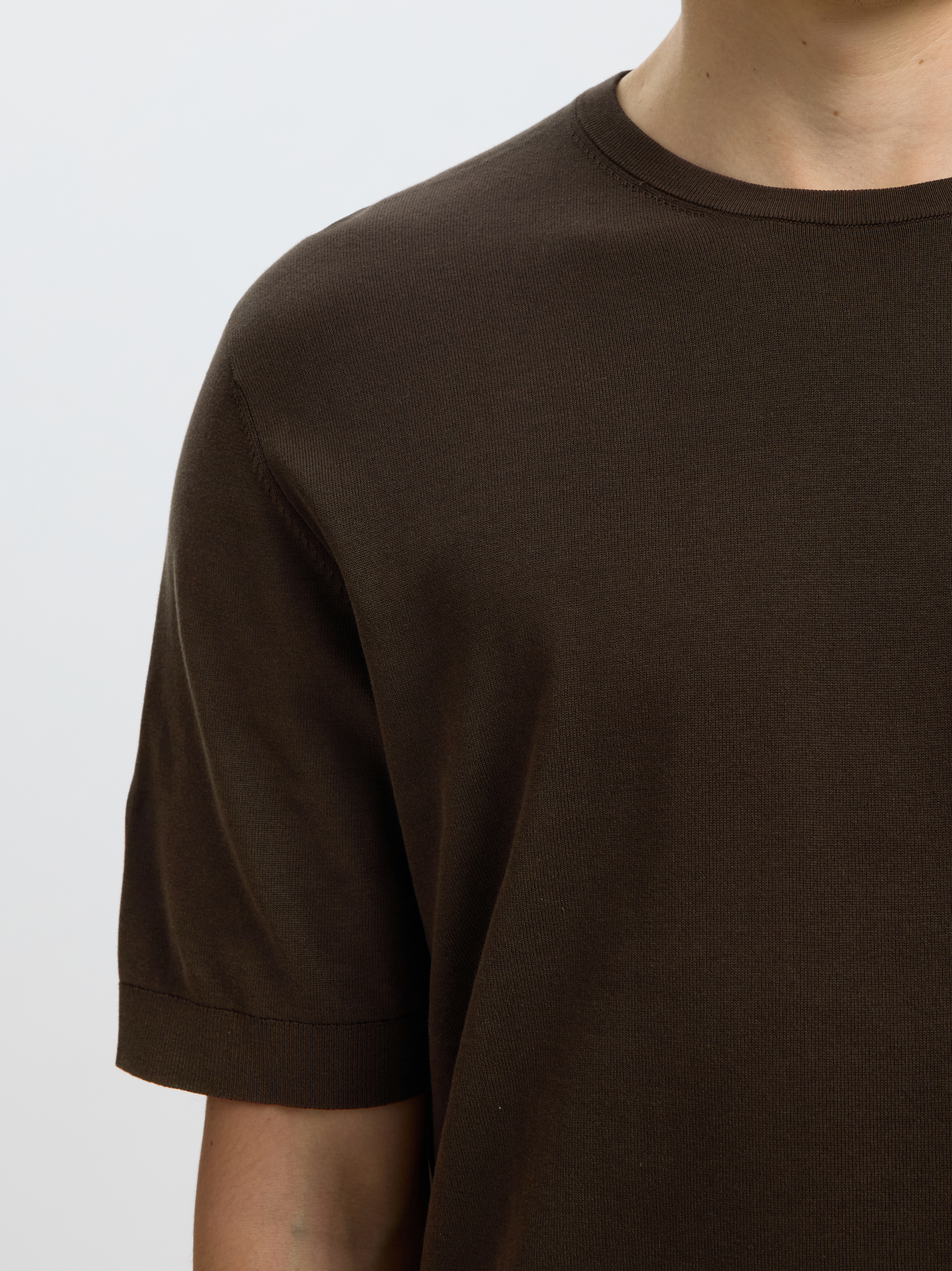 SLMTORINO SS KNIT CREW NECK NOOS
